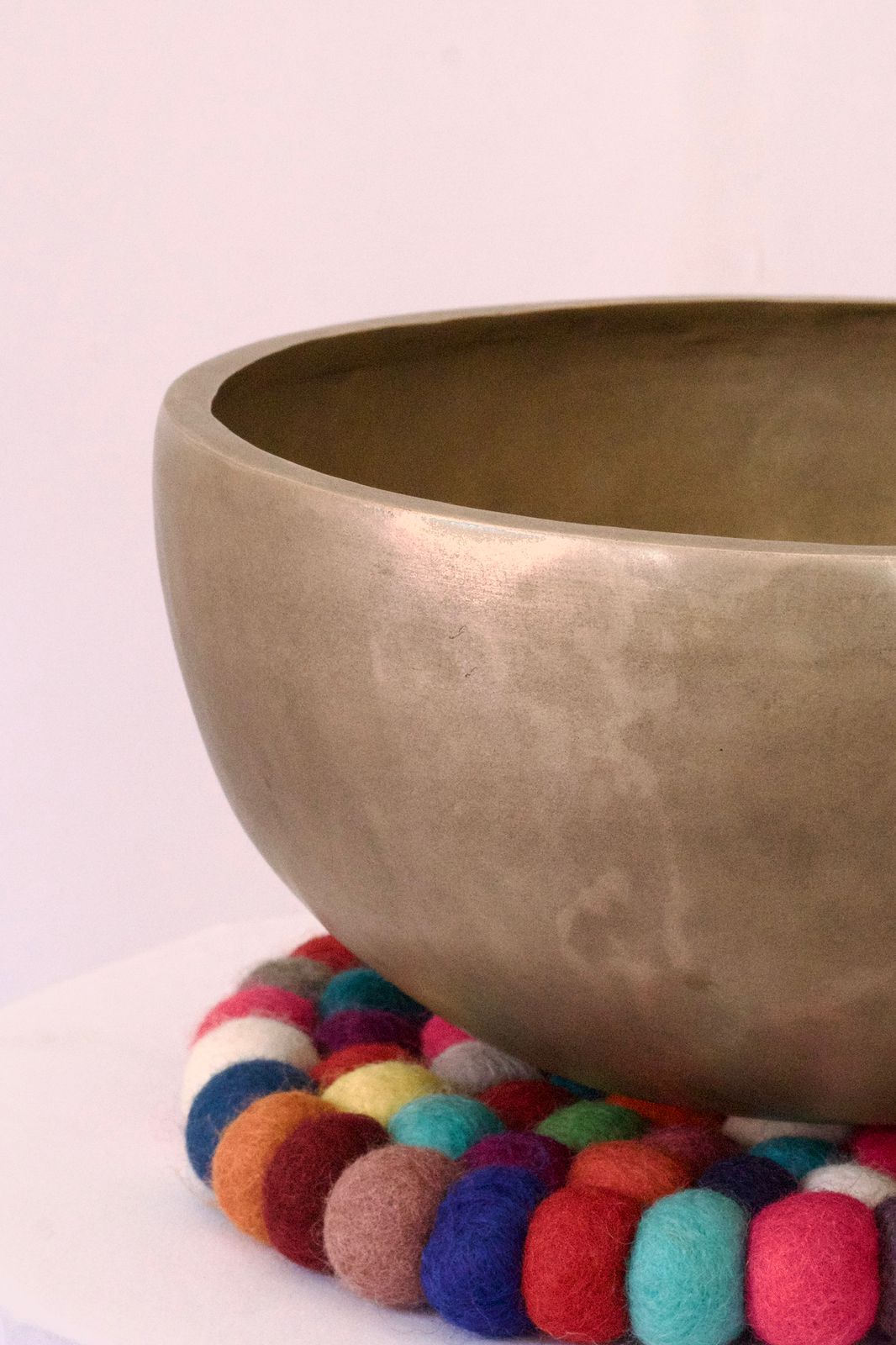 Rustic Style Tibetan Singing Bowl - [9.3" , A3 225Hz]